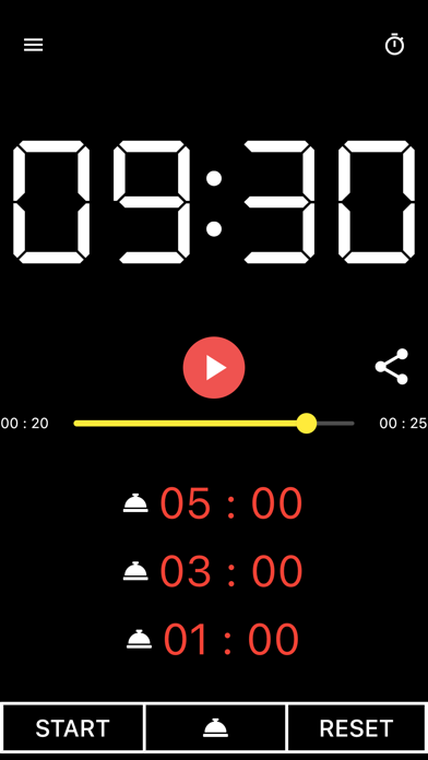 Simple Presentation Timer Plakat