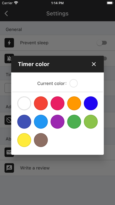 Simple Presentation Timer Plakat