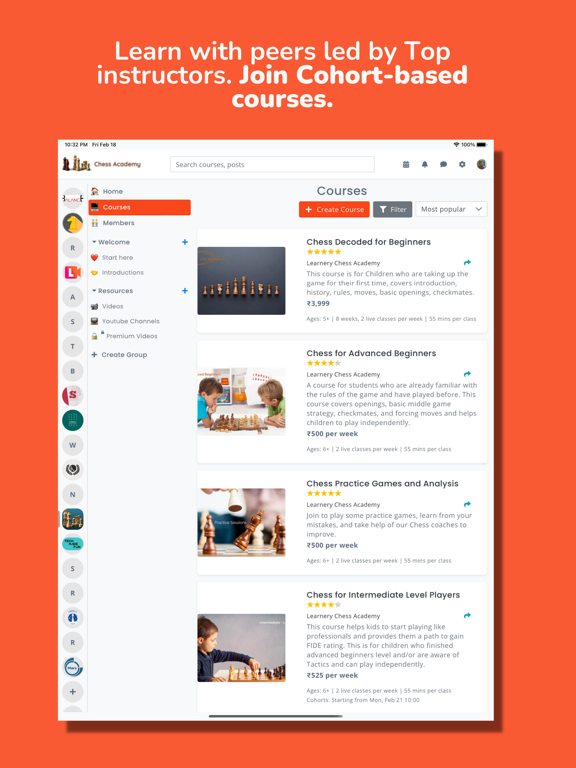 Learnery Plakat