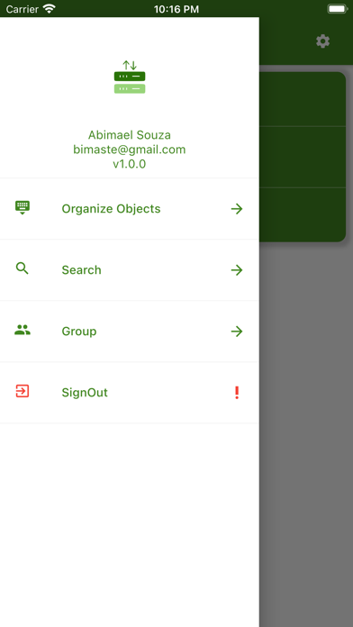 Organize poster