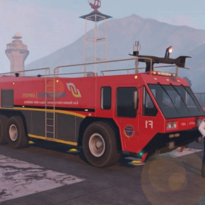 Airport Fire Truck Simulation