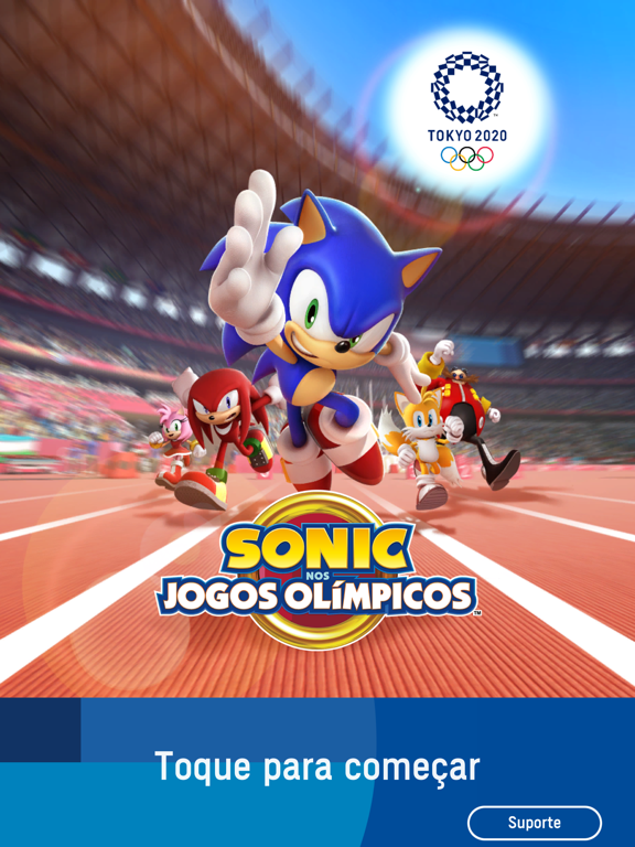 Sonic nos Jogos Olímpicos. Cartaz