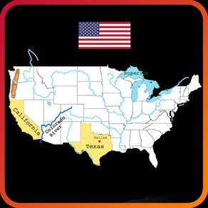 Geography of USA Study & Quiz