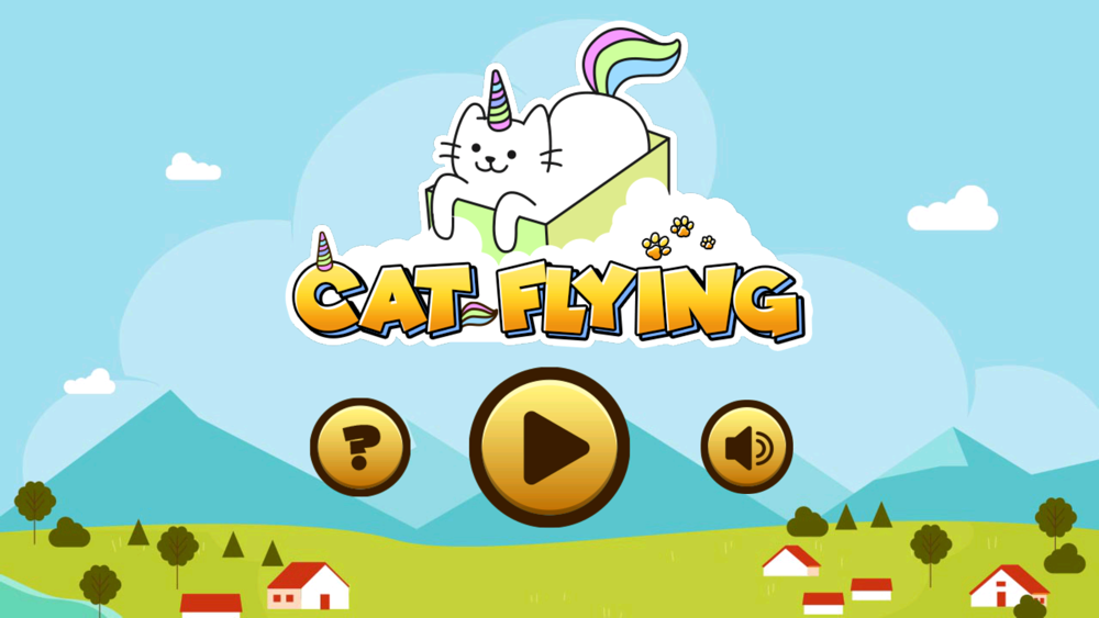 CatFlying poster