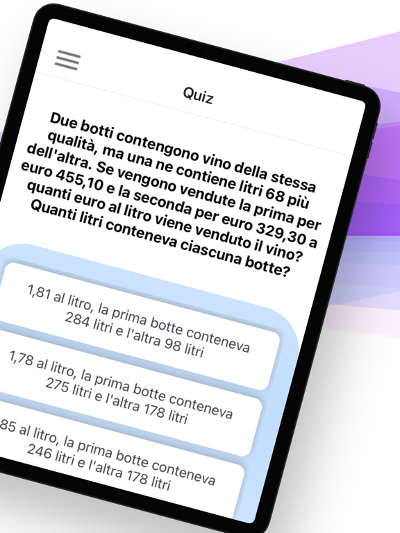 Quiz Matematica TOLC poster