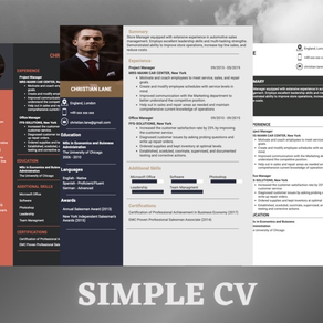 Simple CV: CV Maker App