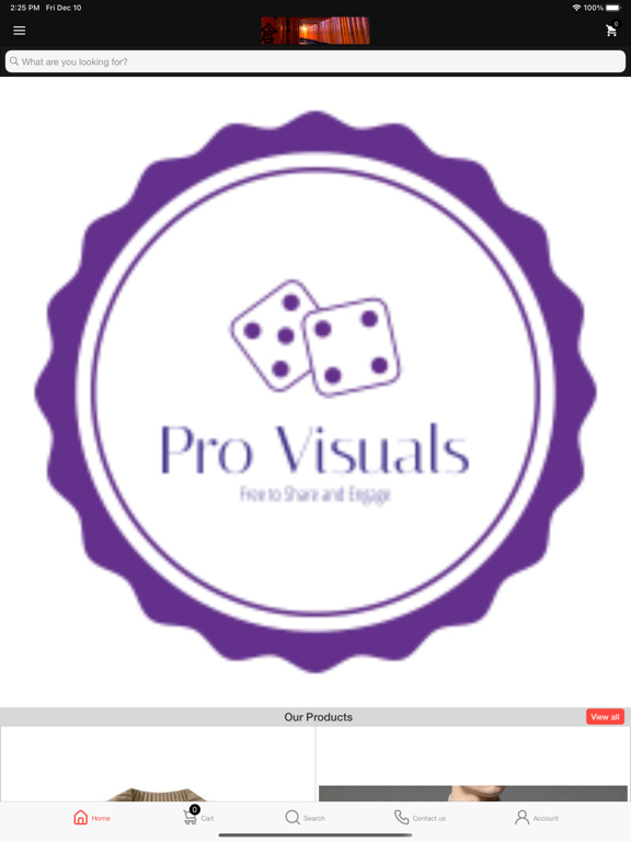 Pro Visuals poster
