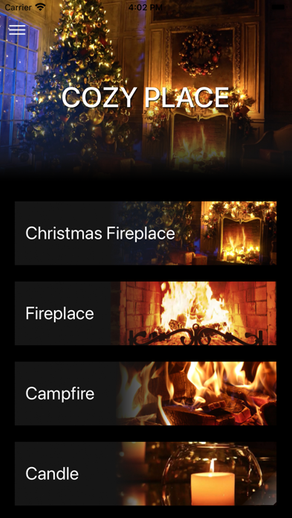 Cozy Christmas Fireplace.