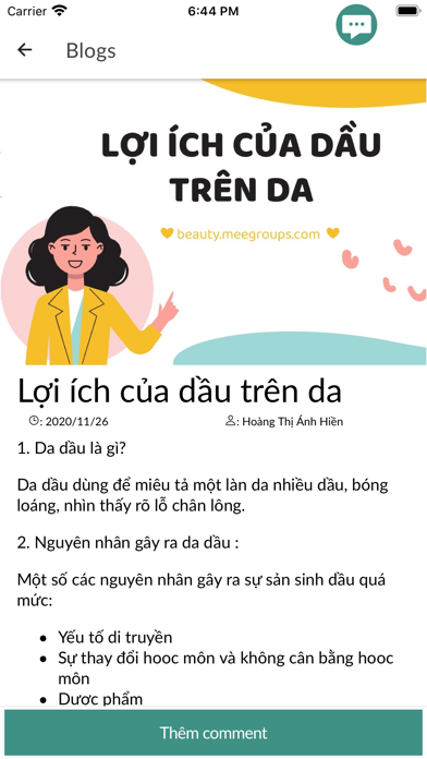 Mee poster
