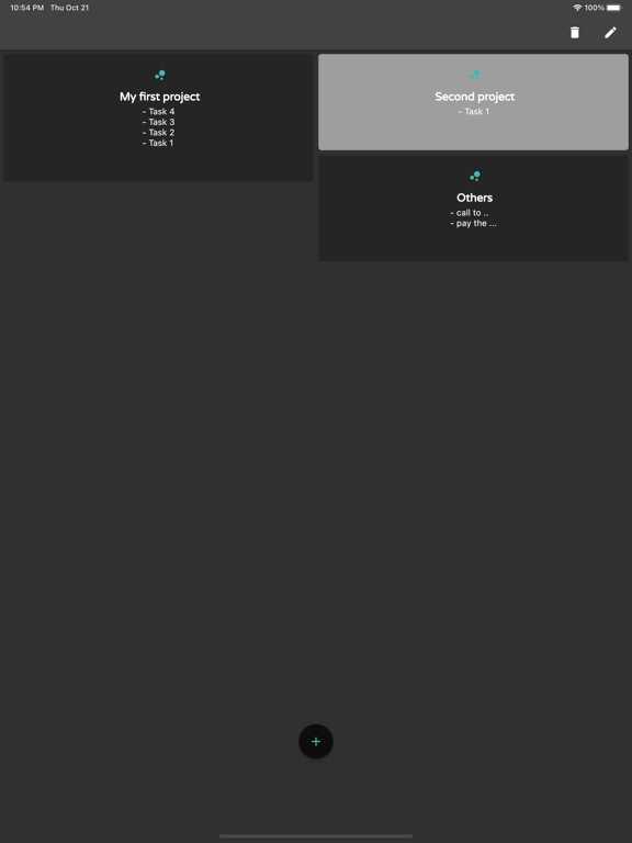 Checklist: task list poster