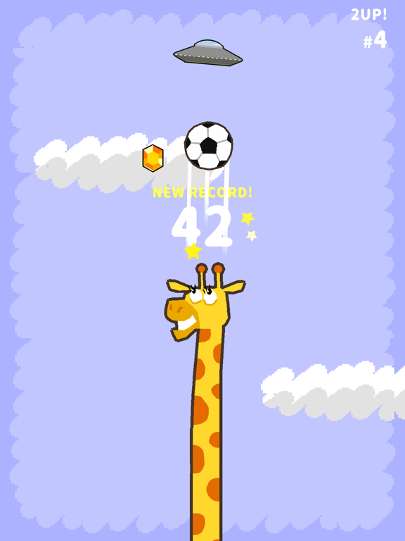 Giraffe Juggling 포스터