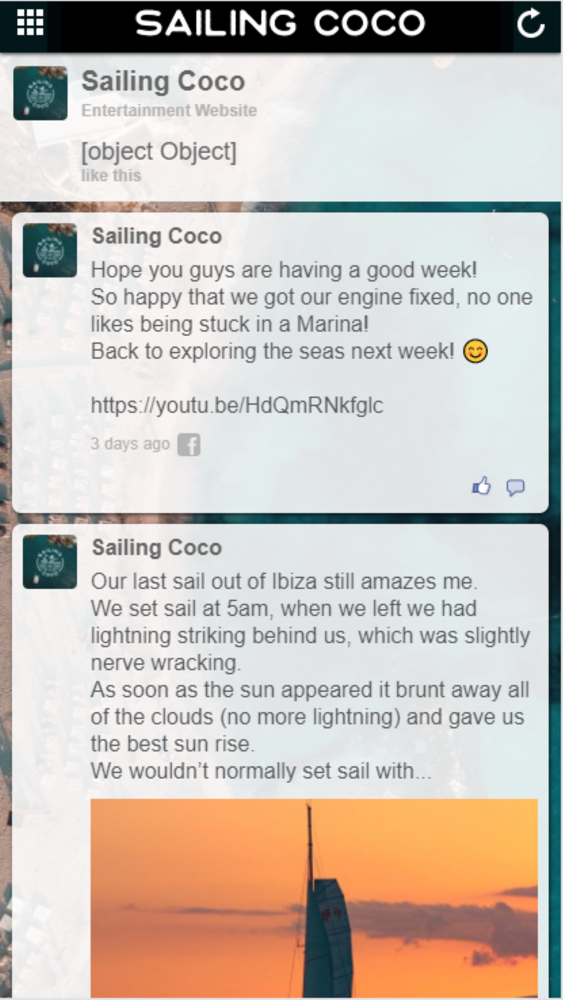 Sailing Coco poster