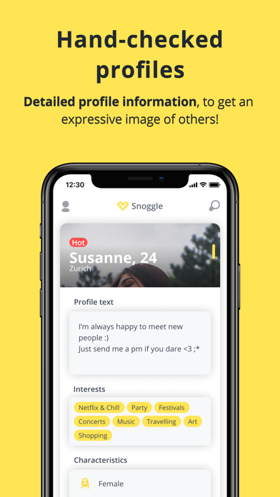 Snoggle: Chat, Meet & Date App poster