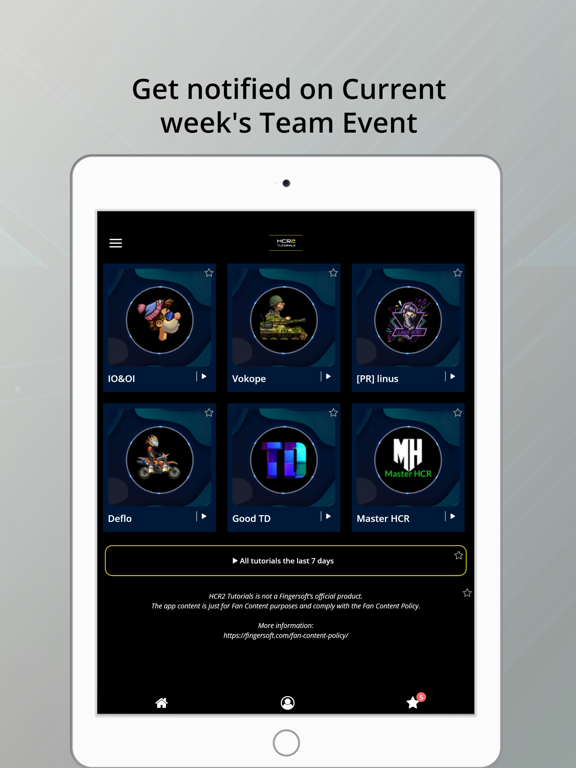 HCR2 Tutorials poster