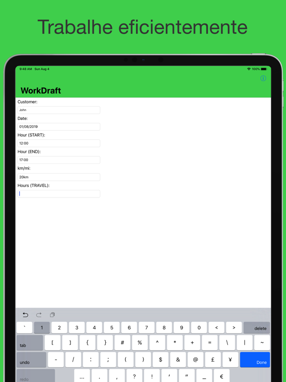 WorkDraft Business Cartaz