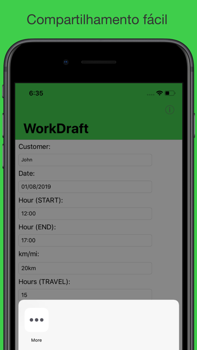 WorkDraft Business Cartaz
