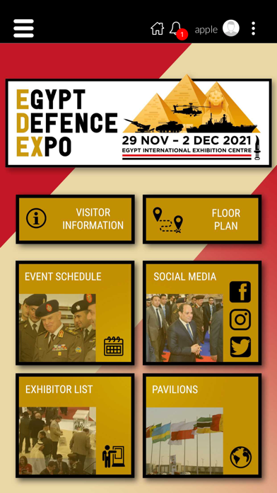 EDEX 2021 poster