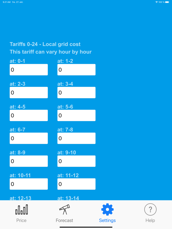 Electricity Spot Prices poster