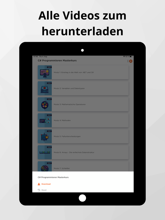Programmieren Starten poster