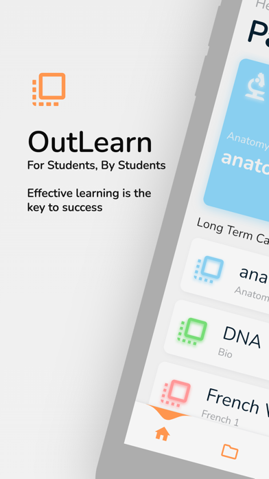 OutLearn: Spaced Repetition poster