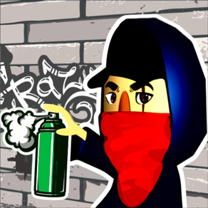 Graffiti Ninja: spray painting
