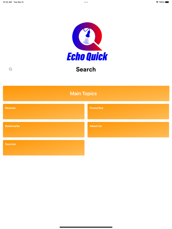 Echo Quick Affiche