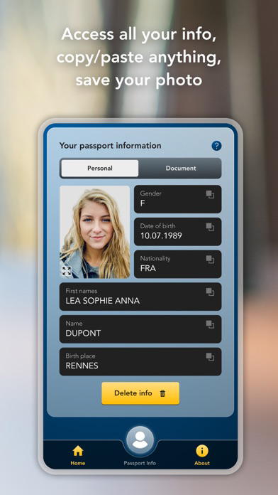 Passport NFC Reader poster