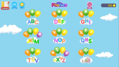 Funny phonics poster