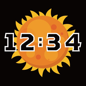 Space Clock -digital clock-