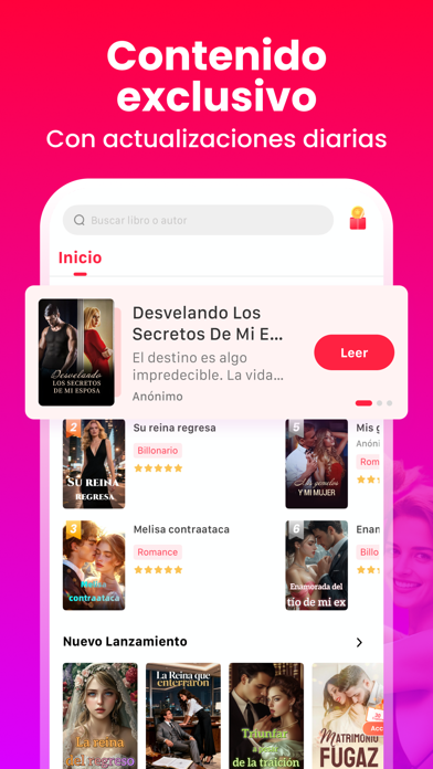 LeReader-Lee nuevas historias الملصق
