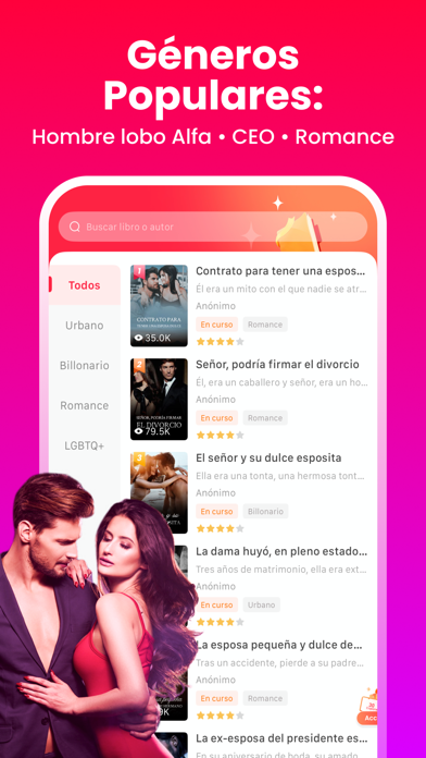 LeReader-Lee nuevas historias الملصق