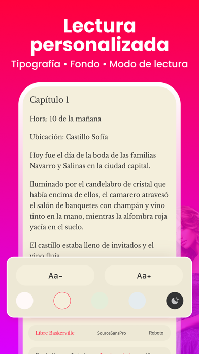 LeReader-Lee nuevas historias الملصق