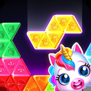 Block Puzzle Rainbow Pets