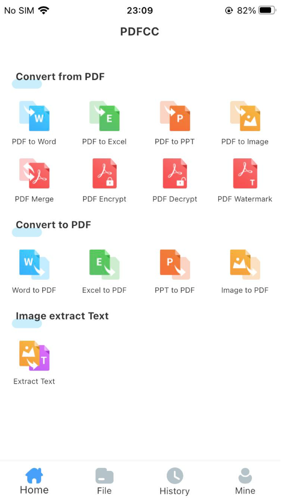 PDFCC - pdf,word,ppt convert poster
