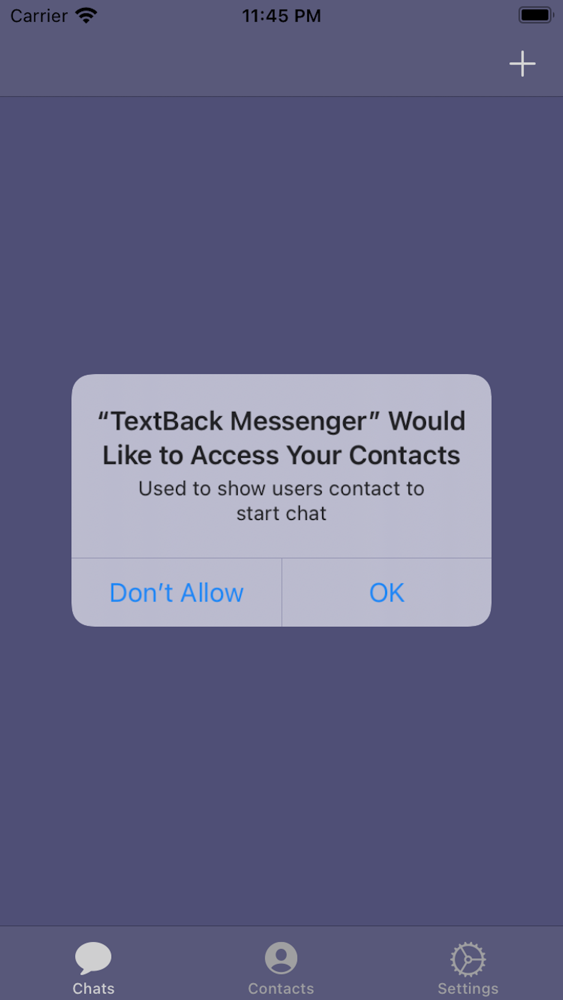 Textback Messenger poster