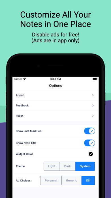 Shared Note Widgets poster