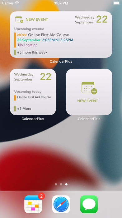 Calendar poster