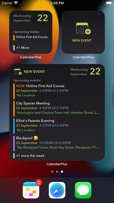 Calendar poster