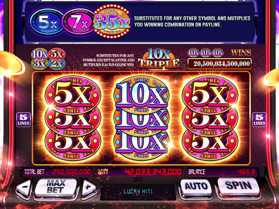 Lucky Hit Classic Casino Slots poster