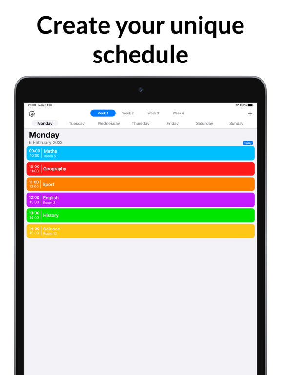 Timetable+ - Schedule Planner poster