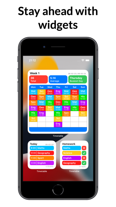 Timetable+ - Schedule Planner poster
