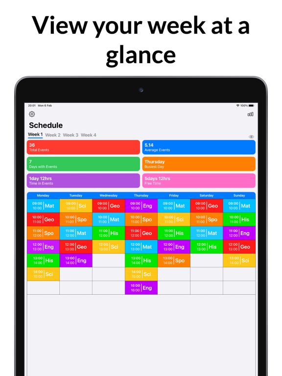 Timetable+ - Schedule Planner poster