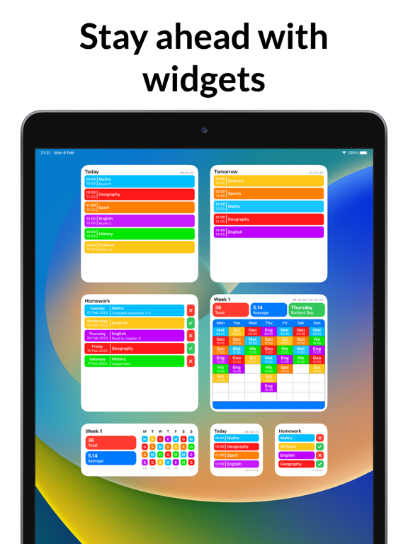 Timetable+ - Schedule Planner poster