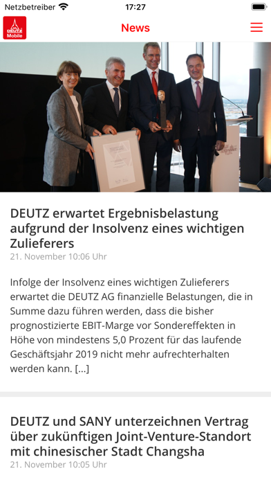DEUTZ Mobile poster