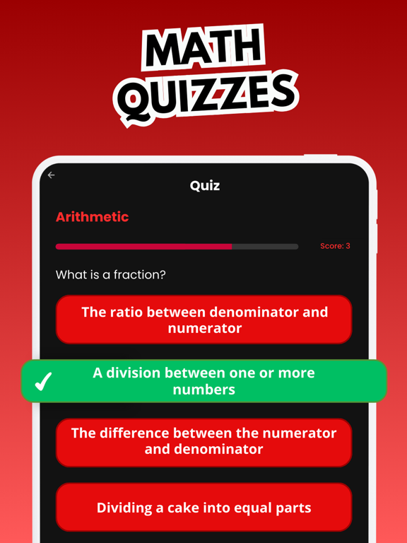 Math Master Arithmetic Algebra poster