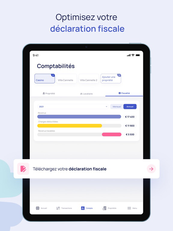 Qlower - fiscalité locative الملصق