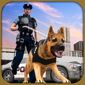 Polizeihund Flughafensicherhei