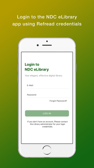 NDC Library poster