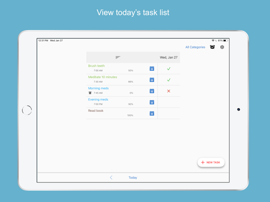Daily Tasks - Tracker poster