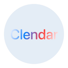 Clendar - Calendrier Minimal